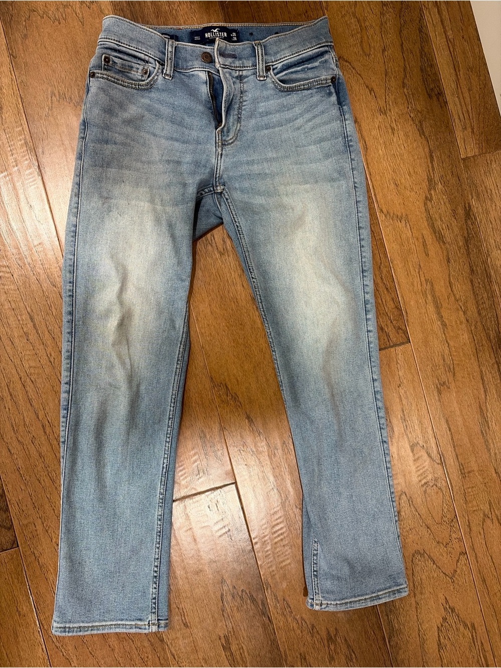 Hollister Light Blue Faded Kids Jeans